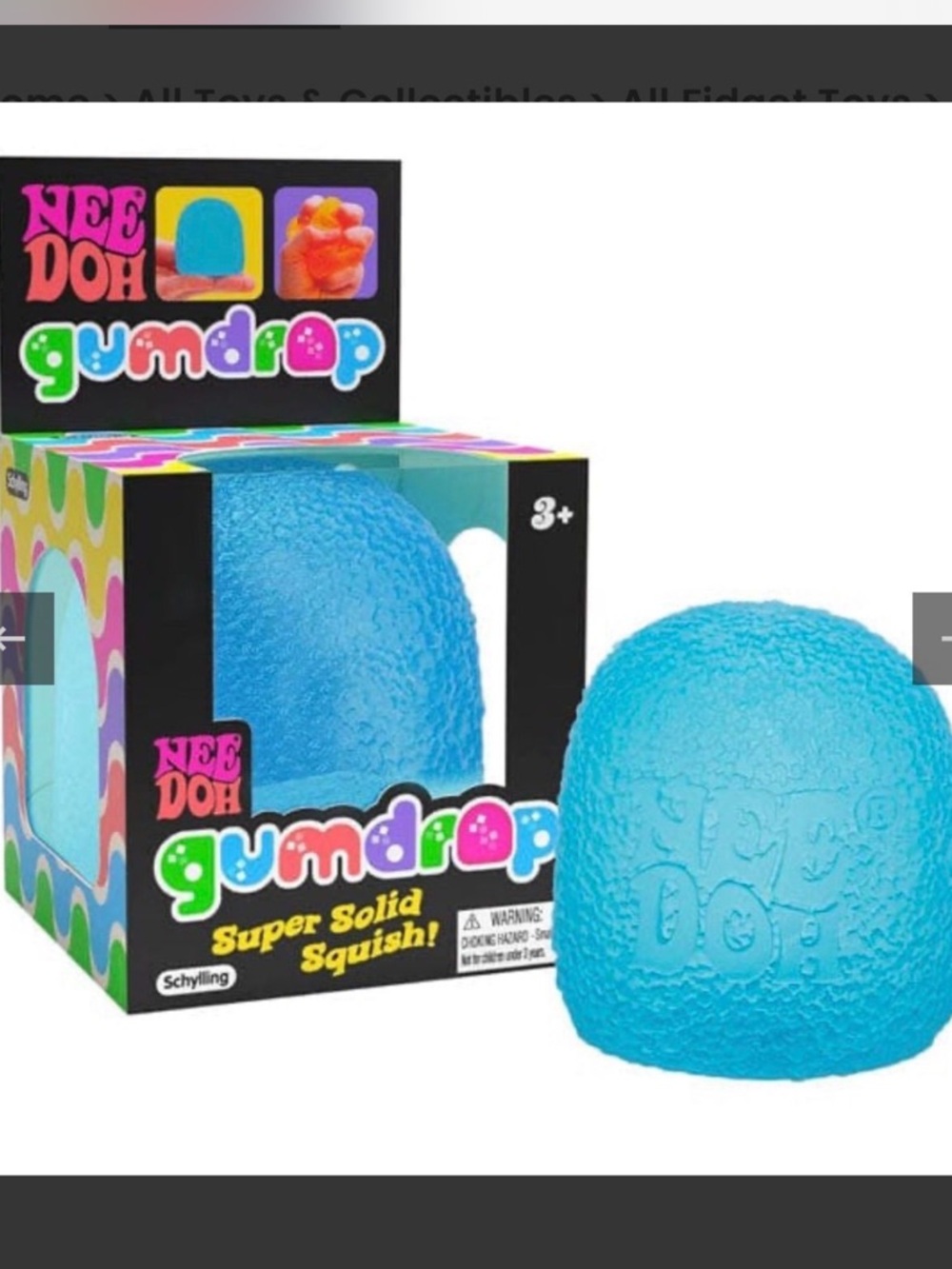 💜 NEEDOH GUMDROP SQUISHY 💜 NWT 💜